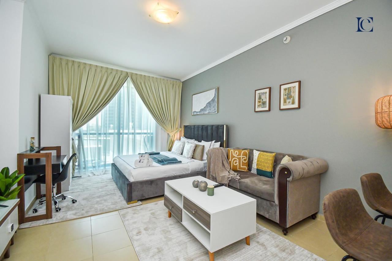 Luxury Escapes - Modern Studio Near Metro In X1 Tower Jlt ドバイ エクステリア 写真