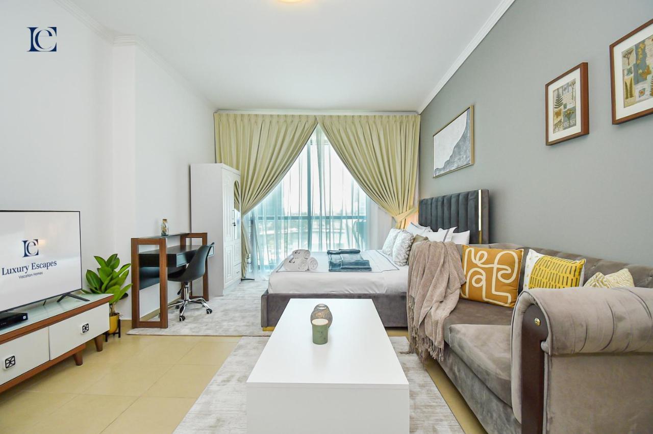 Luxury Escapes - Modern Studio Near Metro In X1 Tower Jlt ドバイ エクステリア 写真